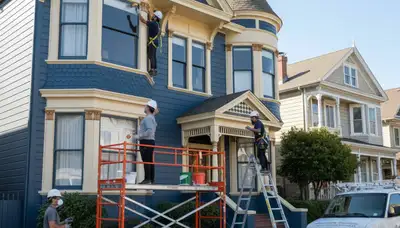 San Francisco, CA painting contractor for interior and exterior house painting services