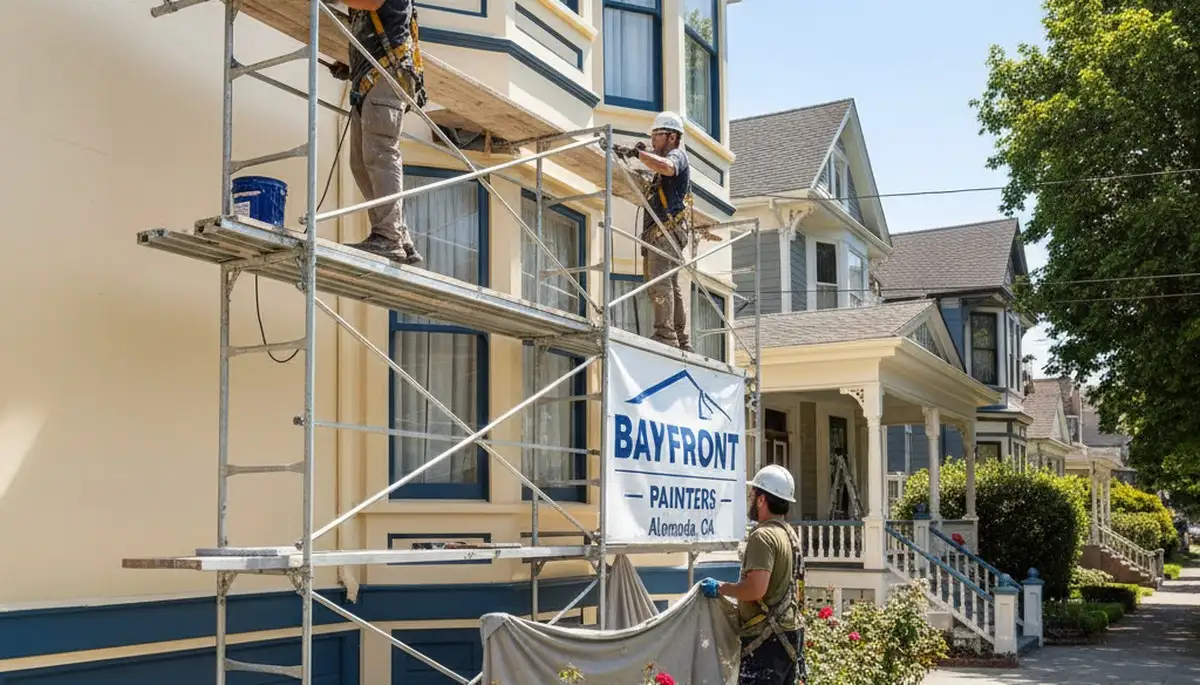 San Francisco, CA house painters providing professional interior and exterior painting services