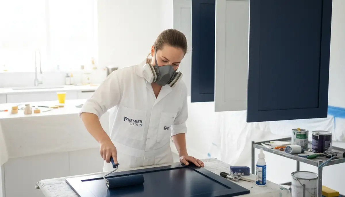 Cabinet painting in San Francisco, CA for durable kitchen finishes in coastal conditions
