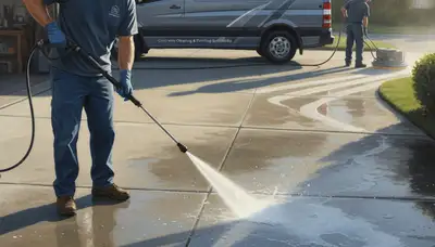Concrete pressure cleaning in San Francisco, CA for driveways, patios, and walkways