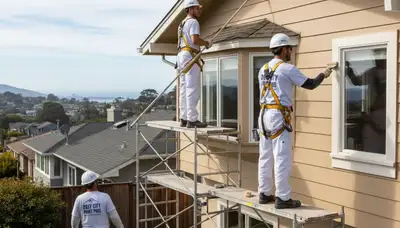 San Francisco, CA painting contractor providing professional interior and exterior house painting services