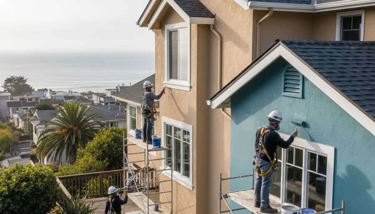 Painting contractor in San Francisco, CA serving residential and commercial painting projects