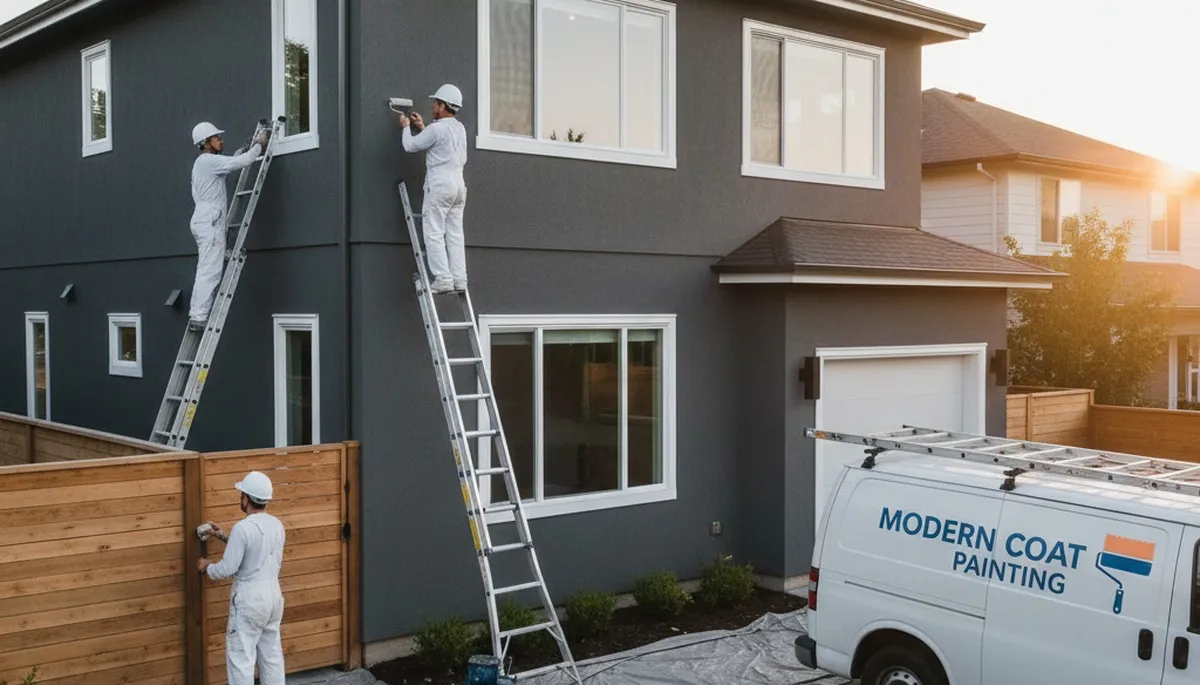 San Francisco exterior house painting by pros using weather-resistant coatings for coastal homes