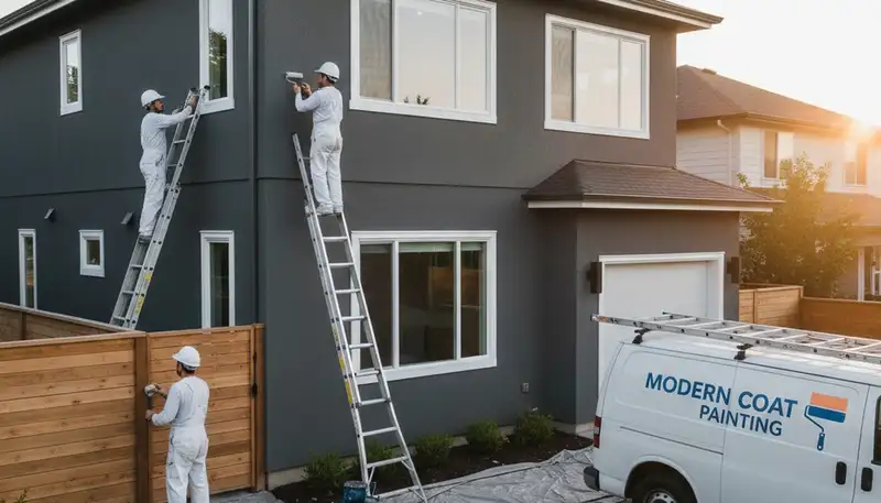 San Francisco exterior house painting by pros using weather-resistant coatings for coastal homes