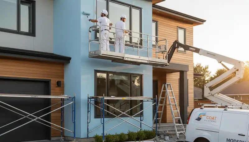 San Francisco exterior house painting by professional painters using weather-resistant coatings