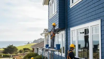 Painting contractor in San Francisco, CA providing professional interior and exterior painting services