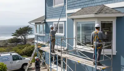 San Francisco, CA painting contractor on site for residential and commercial painting services