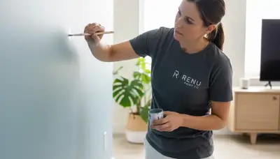 San Francisco, CA painter matching paint colors for professional touch-up service