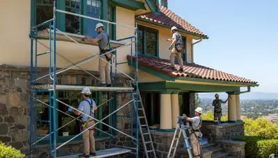 Painting contractor in San Francisco, CA providing professional interior and exterior painting services