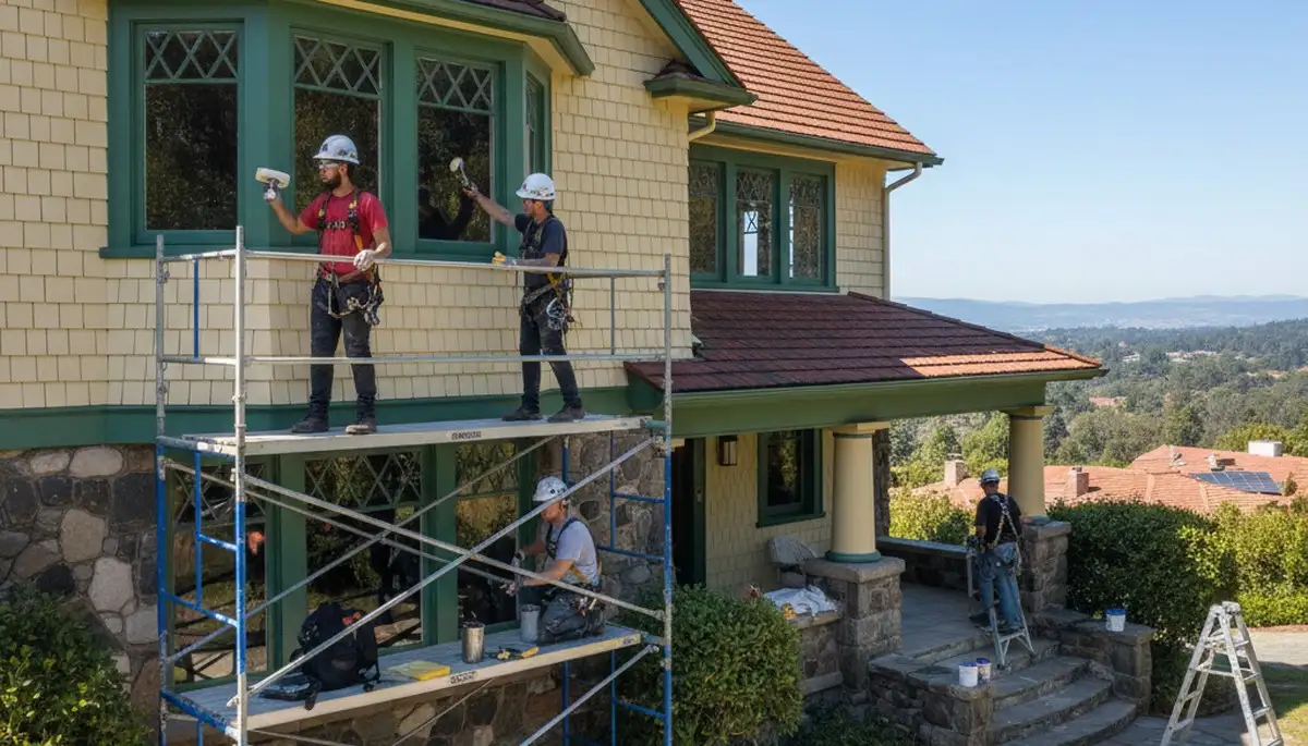 San Francisco, CA painting contractor serving homes and businesses with professional interior exterior painting