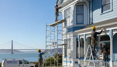 Painting contractor serving San Francisco, CA for residential and commercial interior exterior painting