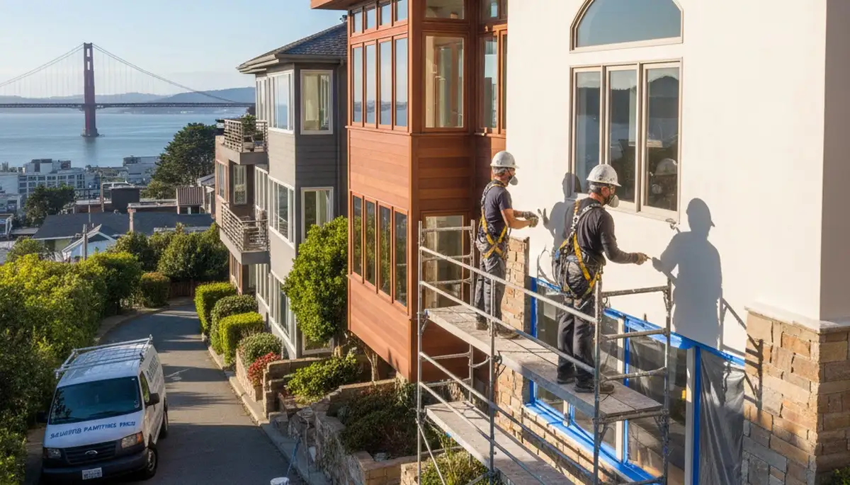San Francisco, CA painting contractor for interior and exterior house painting services