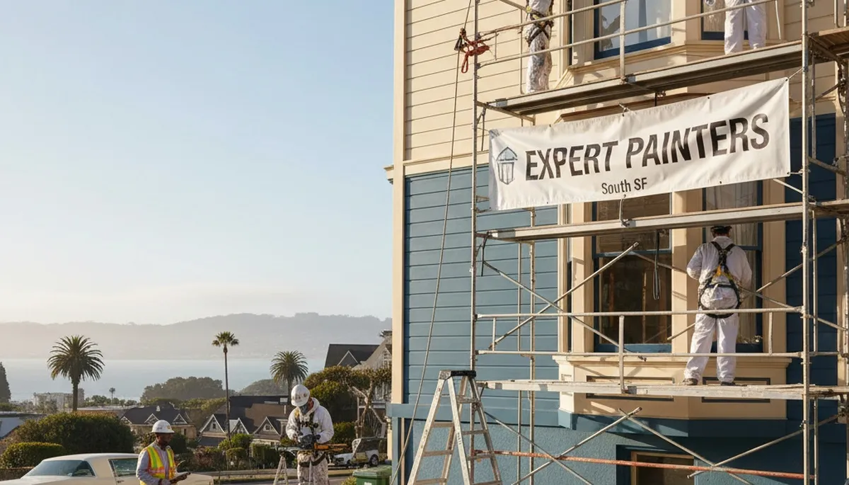 San Francisco, CA painting contractor providing interior and exterior house painting services
