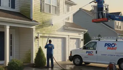 Vinyl siding pressure cleaning in San Francisco, CA by San Francisco Paint Pros