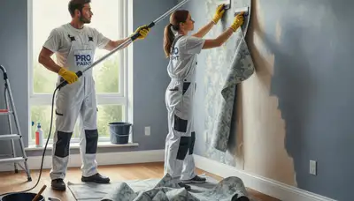 San Francisco wallpaper removal service for older homes and moisture-prone walls