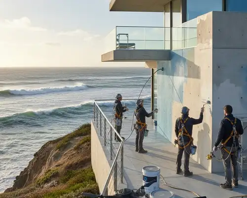 Exterior painting for coastal weather in San Francisco, CA, by professional painters